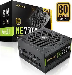 Antike Gold Ne750 Gold Power Supply Full Module Computer Desktop Host Power Supply Rated 750W