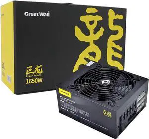 Great Wall Dragon Gw-Eps1650da Full Module 1650W Desktop Server Computer Mute Power Supply