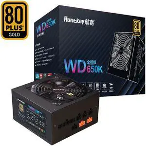 Huntkey Hangjia Wd650k 650W Gold Full Module Desktop Computer Power Supply