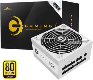 Great Wall Gx850bl 850W Gold White Limited Edition Desktop Full Module Power Mute