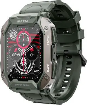 C20plus Bluetooth Call Outdoor Smart Watch Sports Mode Step Counting Heart Rate Blood Oxygen Men's Watch