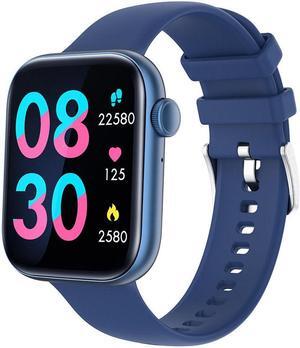 P45 Smart Watch Heart Rate Blood Pressure Blood Oxygen Sleep Detection Bluetooth Call Pedometer Waterproof Men's Watch