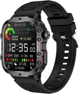 Qx11 Smart Watch Outdoor Bluetooth Call Three Anti-Heart Rate Body Temperature Encoder Men's Watch