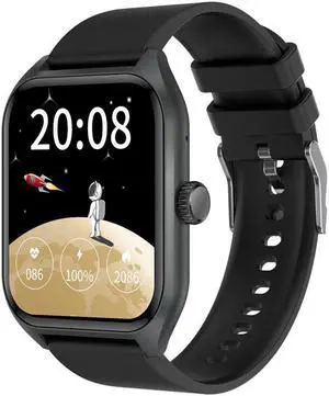 Qx5 Smart Watch 1.96 Inch Bluetooth Call Blood Pressure Blood Oxygen Monitoring Multi-Function Phone Men's Watch