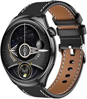 Private Mold Round Amoled Screen Smart Watch Hd4 Sports Smart Call Men's Waterproof Photo Watch