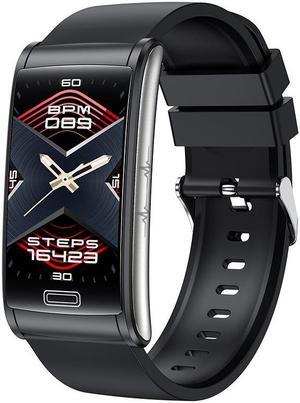 E600 Smart Bracelet Blood Glucose Ecg Blood Oxygen Blood Pressure Monitoring Pedometer Men's Photo Watch