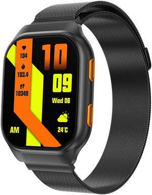 Fw16e Smart Watch Bluetooth Call Music Amoled Hd Large Screen Blood Pressure Blood Glucose Monitoring Bracelet