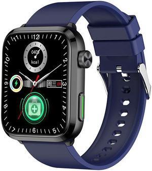 F220 Bluetooth Calling Smart Watch Non-Invasive Blood Pressure Blood Glucose Uric Acid Blood Fat Sos Men's Watch