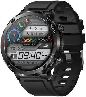 T30 Outdoor Bluetooth Calling Smart Watch Heart Rate Blood Pressure Blood Oxygen Sport Step Counting Men's Watch