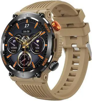 Ht17 Smart Watch Outdoor Heart Rate Blood Pressure Sports Round Bluetooth Calling Three-Proof Men's Watch