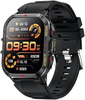 T21 Smart Watch Heart Rate Blood Pressure Outdoor Sports Bluetooth Calling Waterproof Phone Men's Watch