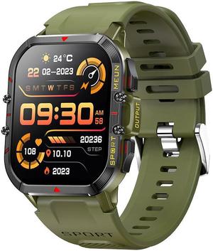T21 Smart Watch Heart Rate Blood Pressure Outdoor Sports Bluetooth Calling Waterproof Phone Men's Watch
