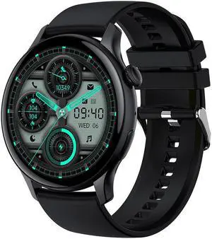 Hk85 Smart Watch Heart Rate Blood Pressure Blood Oxygen Pedometer Men's Photography Ip68 Waterproof Amoled Bracelet