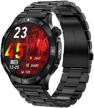 Et381 Smart Watch Ecg Bluetooth Calling Blood Oxygen Uric Acid Blood Lipid Body Temperature Heart Rate Boys Watch