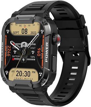 Mk66 Smart Bracelet Outdoor Three-Prevention Sports Bluetooth Call Heart Rate Blood Pressure Healthy Men's Watch