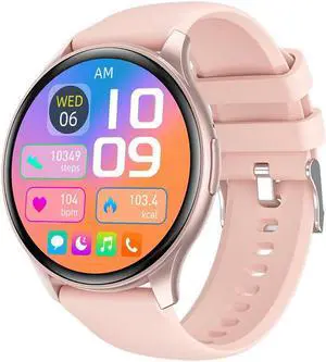 Zw60 Smart Watch Amoled Round Screen Bluetooth Call Exercise Heart Rate Blood Pressure Men Photo Watch
