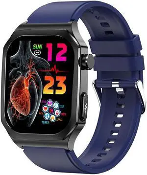 Et280 Smart Watch Bluetooth Call Ecg Uric Acid Blood Lipid Heart Rate Blood Oxygen Boys Watch