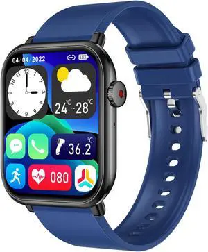 Qx9 Smart Watch Multiple Sport Mode Bluetooth Calling Body Temperature Heart Rate 1.85-Inch Tft Hd Men's Bracelet