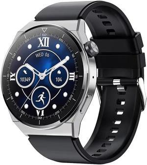 Hk46 Hd Large Round Screen Heart Rate Watch Multi-Function Sport Smart Watch