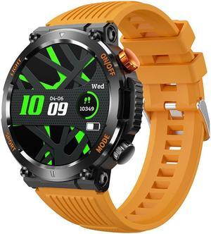 Ht17 Smart Watch Outdoor Heart Rate Blood Pressure Sports Round Bluetooth Calling Three-Proof Men's Watch