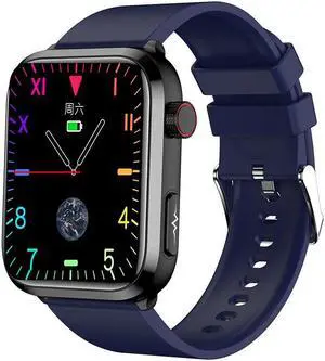 Et210 Smart Watch Uric Acid Ecg Non-Invasive Blood Glucose Thermometer Step Men's Photo Bracelet