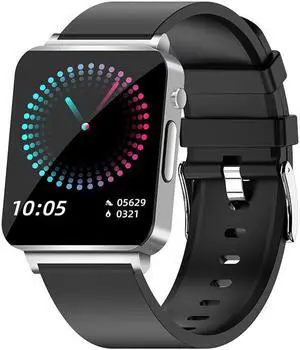 Ks03 Smart Watch Heart Rate, Body Temperature, Blood Sugar, Oximeter, Pedometer, Monitoring, Sports, Silicone Bracelet