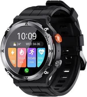 C21pro Smart Watch Outdoor Three-Proof Pedometer Bluetooth Calling Heart Rate Blood Pressure 1.39-Inch Men's Bracelet