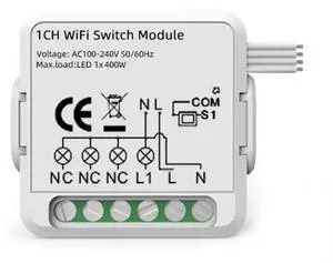 1CH  WiFi  Smart Switch Module For Alexa / Google Home / Tuya Smart Life APP 1CH  WiFi