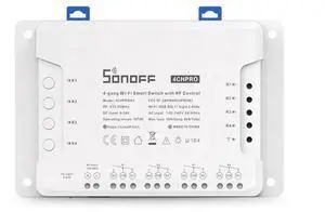 Sonoff 4CHPROR3 Mobile Phone Smart Home Switch Four-way Controller, Support Long-range Control Timing