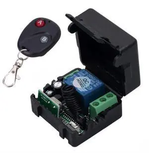12V 10A RF Wireless Remote Control Switch 1CH Relay Receiver
