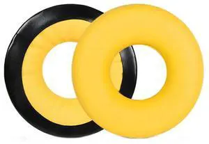 1pair Headset Sponge Cover for Sennheiser HD25-1II/25/25SP/25SP-II, Color: Yellow Yellow