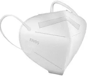 100 PCs KN95 Face Masks, 5-Layer Protection 95%, Comfortable 3D Design, Foldable