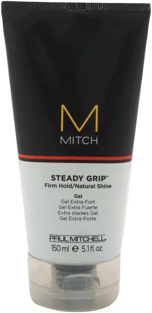 Paul Mitchell Steady Grip Firm Hold Natural Shine Gel For Men 5.1 oz