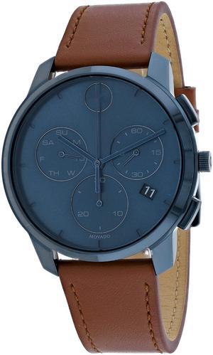 Movado Men's Bold Blue Dial Watch - 3600630