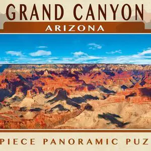 masterpieces american vistas puzzles collection - grand canyon 1000 piece panoramic jigsaw puzzle