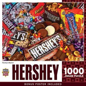 Masterpieces Puzzle Co.,  Hershey Mayhem 1000 Piece Puzzle