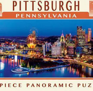 MasterPieces Pittsburgh 1000 Piece Panoramic Jigsaw Puzzle