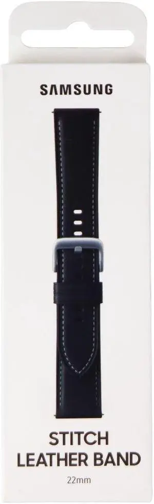 Samsung ET-SLR84LBEGUJ Stitch Leather Band 22mm Black