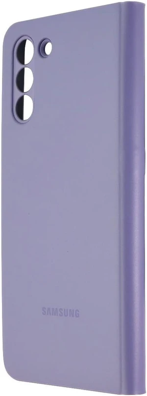 Samsung LED Wallet Cover for Galaxy S21+ 5G Smartphones - Violet Samsung LED Wallet Cover for Galaxy S21+ 5G Smartphones - Violet