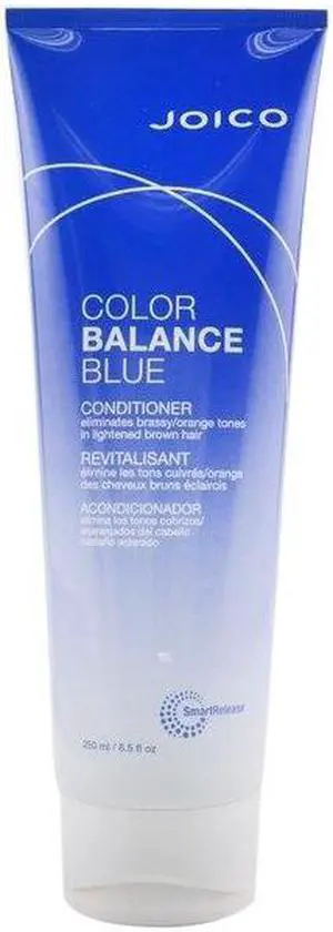 Joico - Color Balance Blue Conditioner (Eliminates Brassy/Orange Tones in Lightened Brown Hair)(250ml/ 8.5oz)