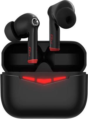 Edifier Hecate GM3 True Wireless Earbuds -60ms Low Latency - PixArt Bluetooth 5.0 Auto Pairing - IP55 Water Proof-Touch Enabled-Black