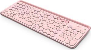 MIIIW XIAOMI K02 Dual-Mode Wireless Bluetooth Keyboard, Sakura Pink