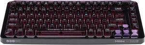 MIIIW XIAOMI BLACK IO 83 Keys Custom Mechanical Gaming Keyboard, Space Purple