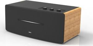 Edifier D12 Bookshelf Speaker - Integrated Desktop Stereo Bluetooth Speaker- Wooden Enclosure