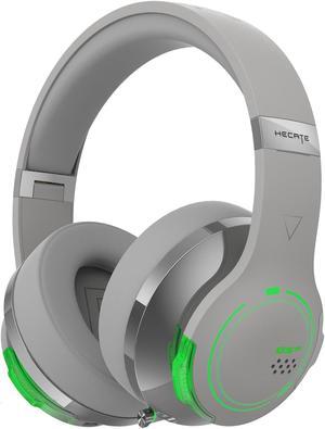 Edifier G5BT Bluetooth Gaming Headset, Over Ear Wired Headphones with Mic (Grey)