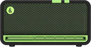 Edifier MP230 Portable Bluetooth Speaker Wireless Speaker with Stereo Sound for Outdoor Travel 10Hour Playtime Supports USB SoundcardMicro SD 20W RMS  Black Green