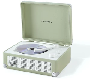 Crosley Cruiser Retro Portable CD Player with Stereo Bluetooth Speakers and FM Radio Crosley Cruiser Retro Portable CD Player with Stereo Bluetooth Speakers and FM Radio