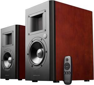 AirPulse A200 Active Speaker System Built-in Amplifier Optical, Coaxial, Bluetooth 4.0 aptX, and RCA Inputs - Pair