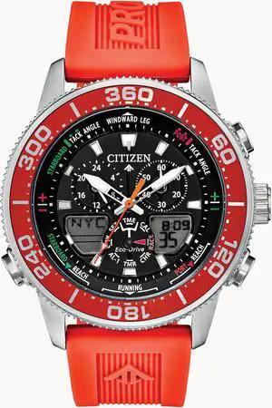 Citizen Eco-Drive JR4061-00F Promaster Sailhawk Orange Rubber Solar Men's Watch