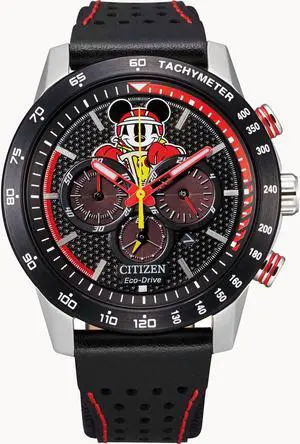 Citizen Eco-Drive CA4439-07W Mickey Racer Solar Watch
